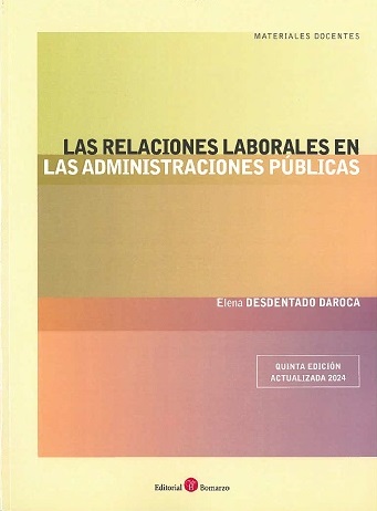 Las relaciones laborales en las administraciones públicas