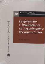 Preferencias e instituciones negociaciones presupuestarias