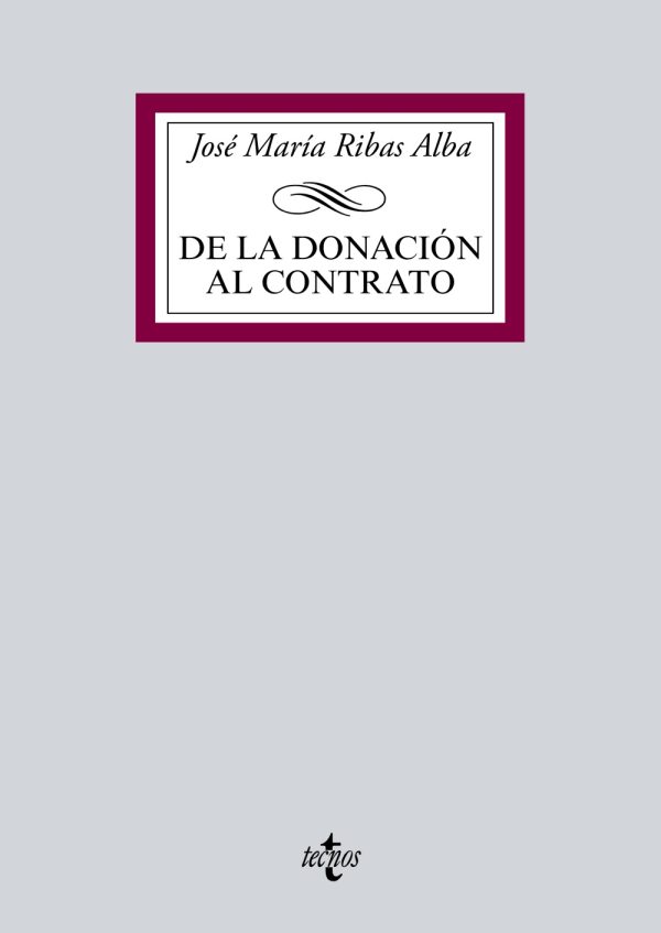 De la donación al contrato