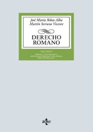 Derecho Romano. Volumen I