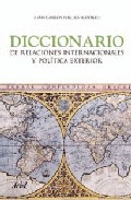 Diccionario de relaciones internacionales y política exterior