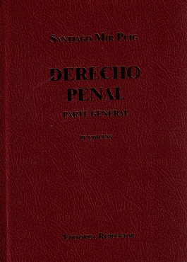 Derecho Penal. Parte general