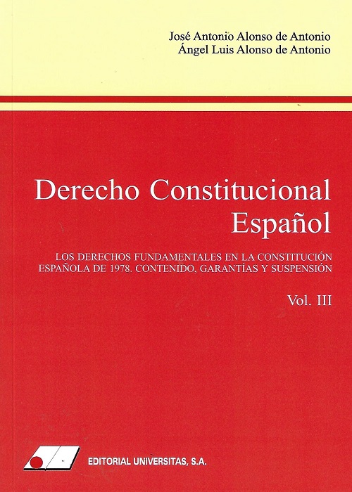 Derecho constitucional español III