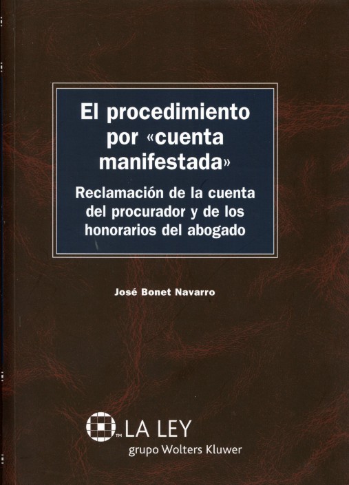 El procedimiento por "cuenta manifestada"