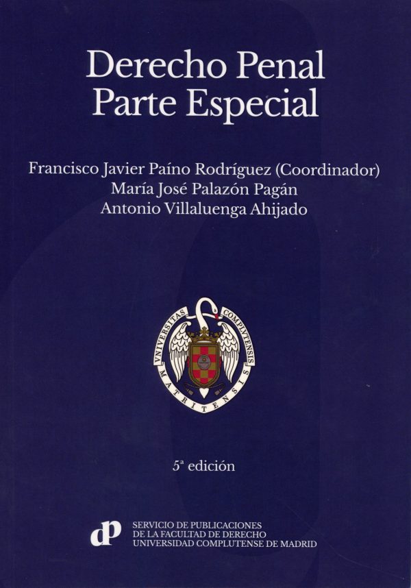 Derecho penal. Parte Especial