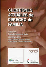 Cuestiones actuales de derecho de familia