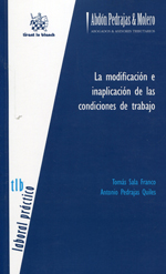 La modificación e inaplicación de las condiciones de trabajo