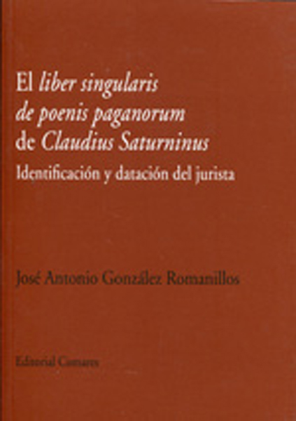 El liber singularis de poenis paganorum de Claudius Saturninus