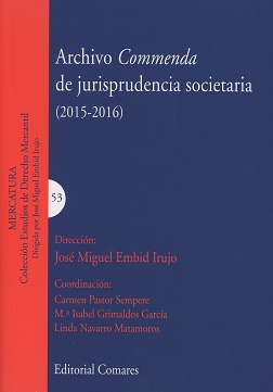 Archivo Commenda de jurisprudencia societaria (2015-2016)
