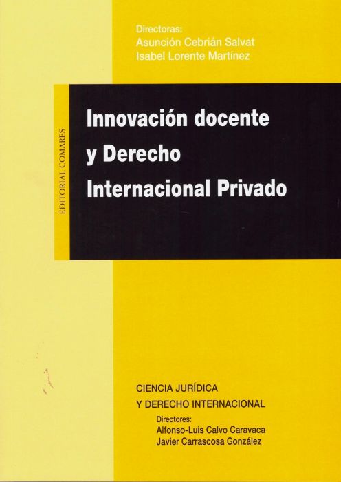 Innovación docente y Derecho Internacional Privado
