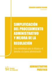 Simplificación del procedimiento administrativo y mejora de la regulación
