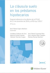Las cláusulas suelo en los préstamos hipotecarios
