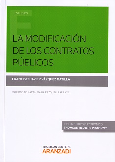 La modificación de los contratos públicos