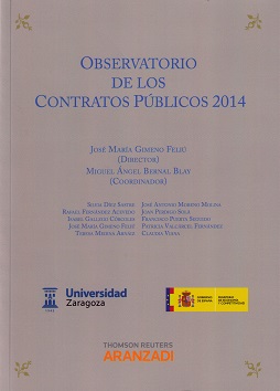 Observatorio de los Contratos Públicos 2014