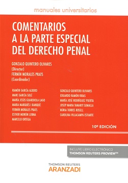 Comentarios a la Parte Especial del Derecho Penal 2016