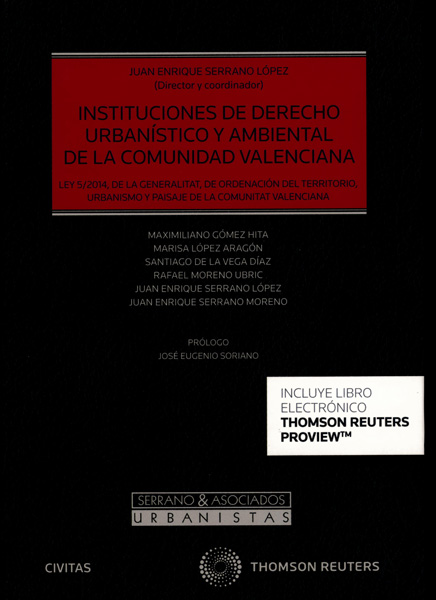 Instituciones del Derecho Urbanístico y Ambiental de la Comunidad Valenciana