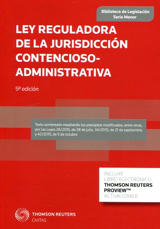 Ley Reguladora de la Jurisdicción Contencioso-Administrativa