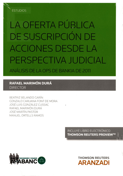 La oferta pública de suscripción de acciones desde la perspectiva judicial