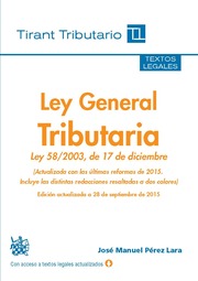 Ley General Tributaria 2015