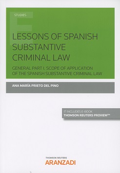 Lessons of spanish substantive criminal law