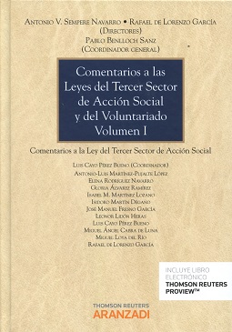 Comentarios a las Leyes del Tercer Sector de Acción Social y del Voluntariado. Volumen I