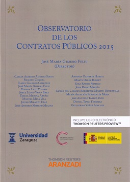 Observatorio de los Contratos Públicos 2015