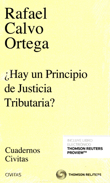 ¿Hay un principio de justicia tributaria?