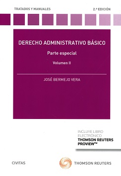 Derecho Administrativo básico. Volumen II. Parte especial