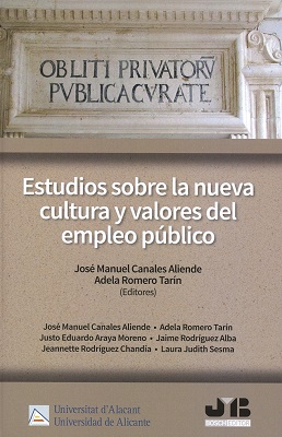 Estudios sobre la nueva cultura y valores del empleo público