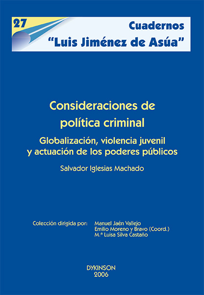 Consideraciones de política criminal