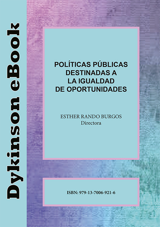 Políticas públicas destinadas a la igualdad de oportunidades