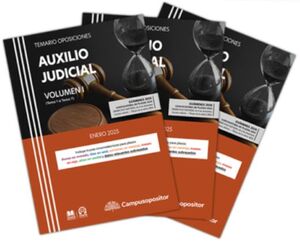 Temario para las oposiciones de Auxilio judicial 2025