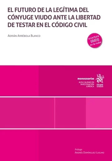 El futuro de la legítima del cónyuge viudo ante la libertad de testar en el Código Civil