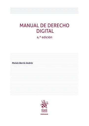 Manual de Derecho Digital