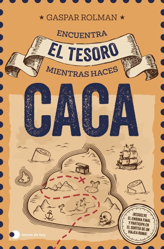 Encuentra el tesoro mientras haces caca