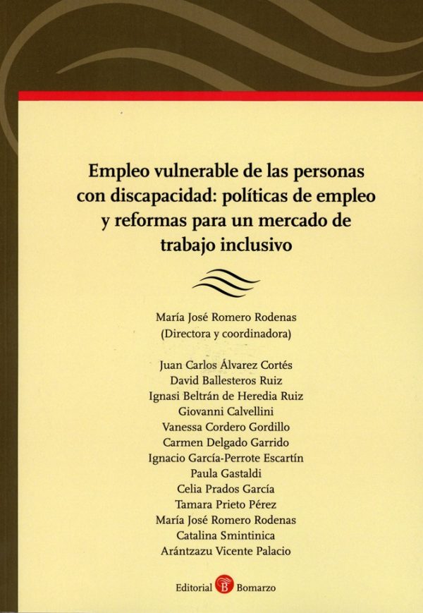 Empleo vulnerable de las personas con discapacidad: políticas de empleo y reformas para un mercado de trabajo inclusivo