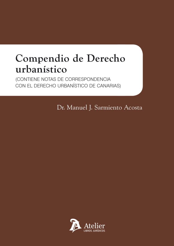 Compendio de Derecho urbanístico
