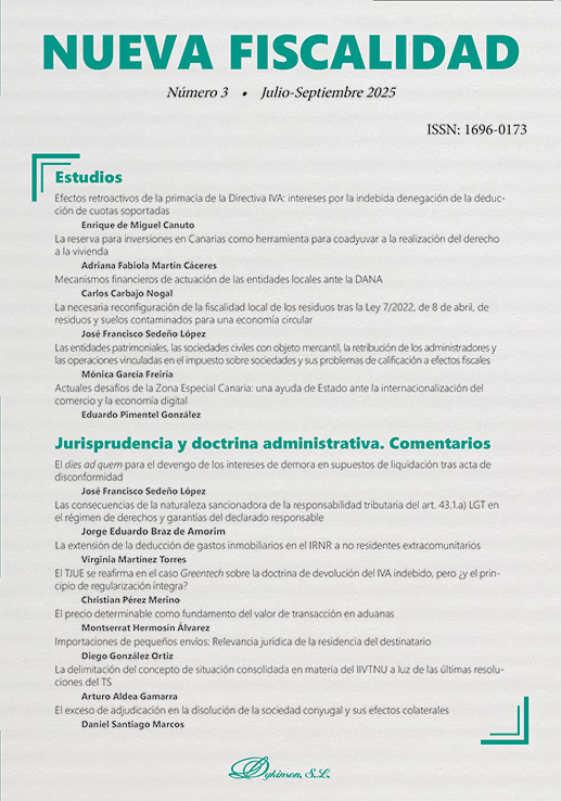 Mecanismos financieros de actuación de las entidades locales ante la DANA