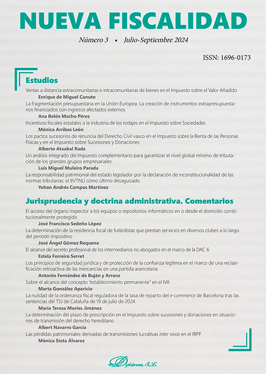 La nulidad de la ordenanza fiscal reguladora de la tasa de reparto del e-commerce de Barcelona tras las sentencias del TSJ de Cataluña de 19 de julio de 2024