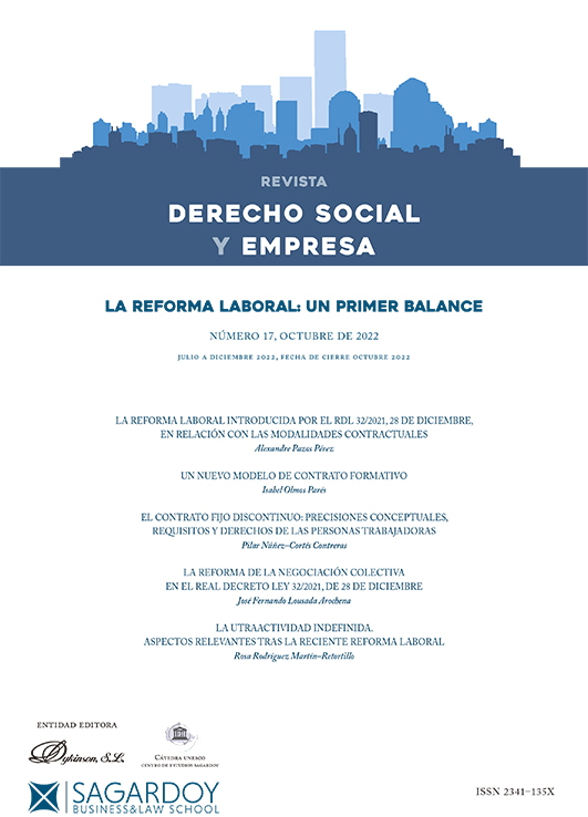 EL CONTRATO FIJO DISCONTINUO: PRECISIONES CONCEPTUALES, REQUISITOS Y DERECHOS DE LAS PERSONAS TRABAJADORAS
