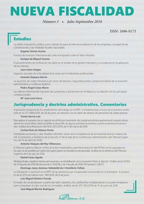 El procedimiento de verificación de datos en el ámbito de la gestión tributaria y su incidencia en la aplicación de los tributos