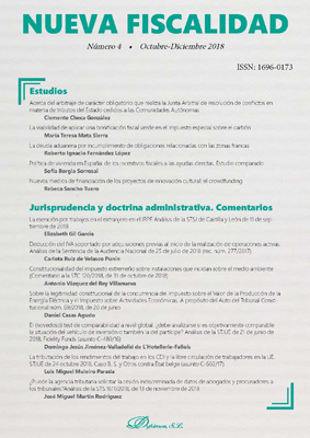 ¿Puede la agencia tributaria solicitar la cesión indiscriminada de datos de abogados y procuradores a los tribunales? Análisis de la STS 1611/2018, de 13 de noviembre de 2018