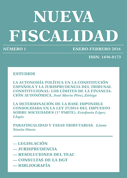 La determinación de la base imponible consolidada en la Ley 27/2014 del Impuesto sobre Sociedades (1ª parte)
