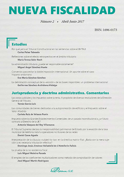 La administración tributaria ¿puede ser responsable socialmente?