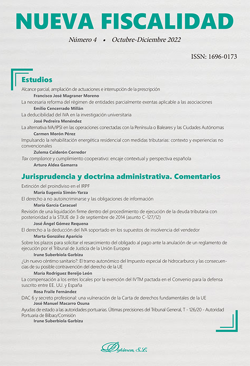 La deducibilidad del IVA en la investigación universitaria