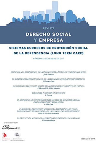 El sistema de protección social de las personas dependientes en Alemania