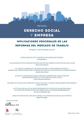 Judicialización de las medidas de flexibilidad interna