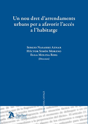 Un nou dret d'arrendaments urbans per a afavorir l'accés a l'habitatge
