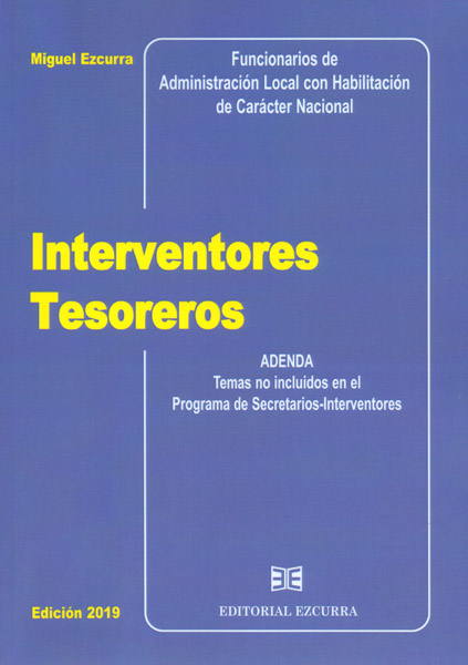 Interventores tesoreros. Adenda