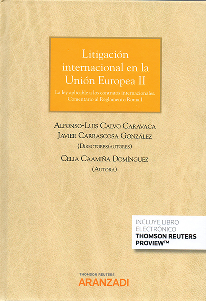 Litigación internacional en la Unión Europea II